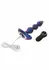 TOYJOY The Bold Beaded Vibrating Plug with Remote Control, Black