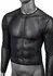 CalExotics Radiance Long Sleeve Shirt Mesh Rhinestone Black Full-Length
