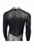 CalExotics Radiance Long Sleeve Shirt Mesh Rhinestone Black Full-Length