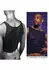 CalExotics Radiance Muscle Tank Top - Mesh, Rhinestone Accents, Fitted, Black