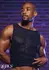 CalExotics Radiance Muscle Tank Top - Mesh, Rhinestone Accents, Fitted, Black