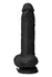 SHAFT Vibrating Model C 9.5 Inch Black FlexiSkin™ Silicone, Remote Control