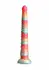 NS Novelties Colours Stacked 12 inch Silicone Model, Tri-Colored, Satin Finish