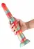 NS Novelties Colours Stacked 12 inch Silicone Model, Tri-Colored, Satin Finish