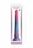 NS Novelties Colours Stacked 12 Inch Silicone Model, Tri-Color, Satin Finish