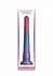 NS Novelties Colours Stacked 12 Inch Silicone Model, Tri-Color, Satin Finish