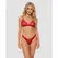 Obsessive Crimessa Lingerie Set Red - Elegant Mesh & Adjustable Fit