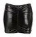 Cottelli Collection Mini Skirt Black Wetlook XL Ruffled Back