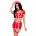 Leg Avenue Red Alert Nurse Costume Red - Stylish Party Uniform Set M