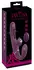 Javida Strapless Strap-On Flic Double Vibrator with Flicking System, Purple