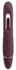 Javida Strapless Strap-On Flic Double Vibrator with Flicking System, Purple
