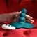 Playboy Have A Seat Ride-On Vibrator Green - Remote, 45 Modes, Silicone