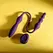 Playboy This & That Double-Ended Vibrator Purple 10 Modes Waterproof