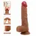 Pretty Love Lisle Silicone Intimate Model with Suction Cup 20.6 cm Beige