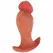 Hidden Desire Inferno Anatomical Plug 13 cm Liquid Silicone Black