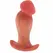 Hidden Desire Inferno Anatomical Plug 13 cm Liquid Silicone Black