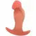 Hidden Desire Inferno 10 cm Anatomical Plug Liquid Silicone Black