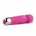 Mini Wand компактен акумулаторен вибратор микрофон, розов, 18 режима
