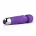 EasyToys Mini Wand Vibrator Purple - Compact Rechargeable Massager