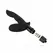 Easytoys Dynamic Duke Prostate Massager Flexible Silicone Black