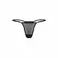 Obsessive Violami Mesh Thong Black with Rhinestone Accent Adjustable L/XL