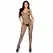 Leg Avenue 89375 Bodystocking Fishnet Black Crochet Finish One Size