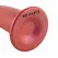 No-Parts Brandon Model with Stable Base Red 17.7 cm Silicone