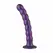 No-Parts Metallic Purple Intimate Silicone Model with Suction Base 17cm