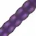 No-Parts Metallic Purple Intimate Silicone Model with Suction Base 17cm