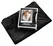 Liberator Faux Fur Fascinator Throw Black/Grey 183x137 cm Dual-Sided Blanket