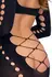Cottelli Collection Fantasy Dress S-L Black, Seamless Stretch Design