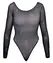 Cottelli Fantasy S-L Black Glitter Mesh Bodysuit, Long Sleeve, Stretch Fit