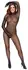 Cottelli Fantasy Catsuit S-L Black Seamless Net with Gloves