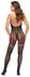 Cottelli Fantasy Catsuit S-L Black Net Open Cup Backless Design