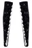 Cottelli ACCESSOIRES Gauntlet Sleeves S-L Black Sparkling Knit