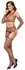 Cottelli Fantasy S-L Black Seamless 3-Piece Net Lingerie Set
