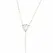 Otazu Harmony Crystal Anklet Transparent - Elegant Adjustable Chain One Size