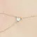 Otazu Harmony Crystal Anklet Transparent - Elegant Adjustable Chain One Size