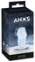 ANOS Tunnel Transparent Intimate Plug 10.2 cm TPE Hollow Design