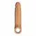SHAFT Model F Vibrating Intimate Sheath Size 2 Oak FlexiSkin™ Silicone