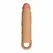 SHAFT Model F Vibrating Intimate Sheath Size 2 Oak FlexiSkin™ Silicone