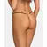 Obsessive Oxaria Black Thong with Adjustable Straps and Gold Accents 2XL/3XL