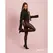 Obsessive Norless Mesh Open Design Tights Black - Decorative HOT MESS Detail S/M