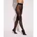 Obsessive Norless Mesh Open Design Tights Black - Decorative HOT MESS Detail S/M