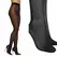 Obsessive Norless Innovative Crotchless Tights Black Lingerie Accent S/M