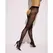Obsessive Norless Era Black Tights with Decorative Lettering, Size Universal S/M