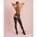 Obsessive Norless Era Black Tights with Decorative Lettering, Size Universal S/M