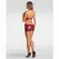 Obsessive Redya Dress Red - Glossy Adjustable Fit Eveningwear S/M