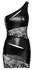 Cottelli Collection Party Asymmetrical Black Mini Dress XL