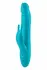 FemmeFunn Booster Rabbit XL Turquoise - Dual-Action Intimate Device, 27.9 cm